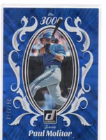 2023 Donruss Mr. 3000 Blue #9 Paul Molitor (15-B2-MLBBLUEJAYS)