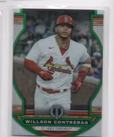 2023 Topps Tribute Green #38 Willson Contreras (20-B10-MLBCARDINALS)