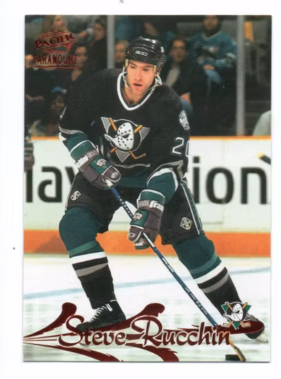 1997-98 Paramount Copper #5 Steve Rucchin (10-B13-DUCKS)