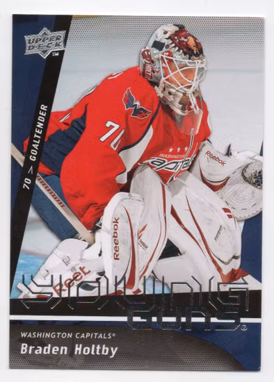 2009-10 Upper Deck #499 Braden Holtby YG RC (200-B4-CAPITALS)