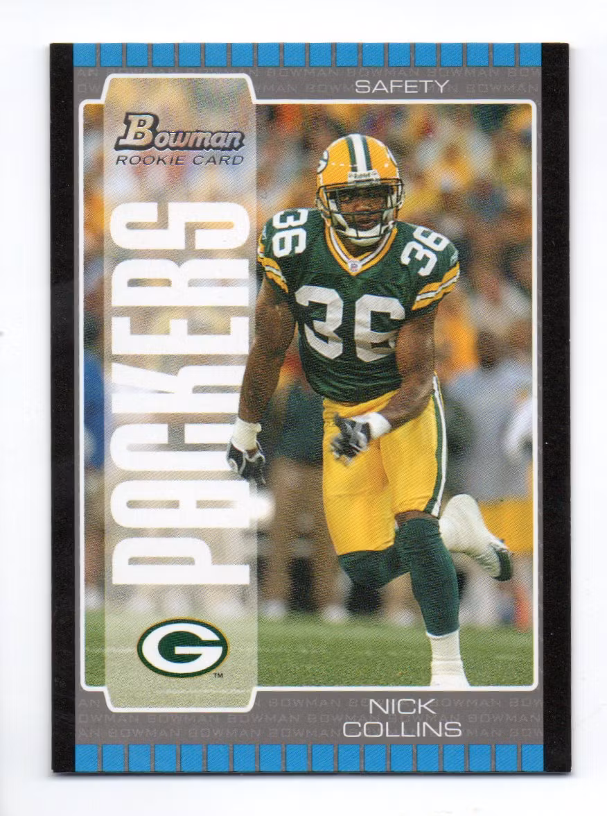 2005 Bowman #236 Nick Collins RC (15-B4-NFLPACKERS)