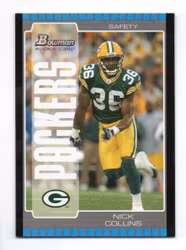 2005 Bowman #236 Nick Collins RC (15-B4-NFLPACKERS)