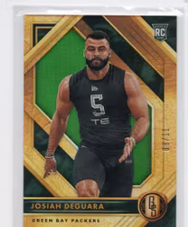 2020 Panini Gold Standard Emerald #194 Josiah Deguara (100-B3-NFLPACKERS)