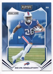 2021 Playoff Goal Line #3 Devin Singletary (12-B4-NFLBILLS)