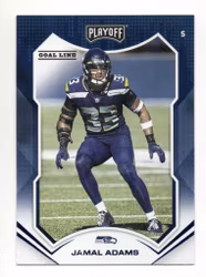 2021 Playoff Goal Line #199 Jamal Adams (12-B4-NFLSEAHAWKS)