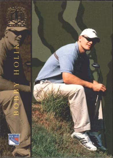 2002-03 BAP Signature Series Golf #GS11 Bobby Holik (10-B7-RANGERS)