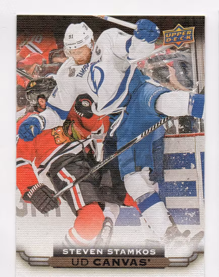 2015-16 Upper Deck Canvas #C78 Steven Stamkos (20-B7-LIGHTNING)