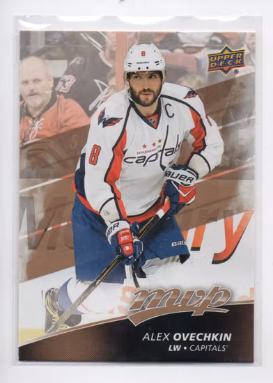 2017-18 Upper Deck MVP #207 Alexander Ovechkin (25-B7-CAPITALS)