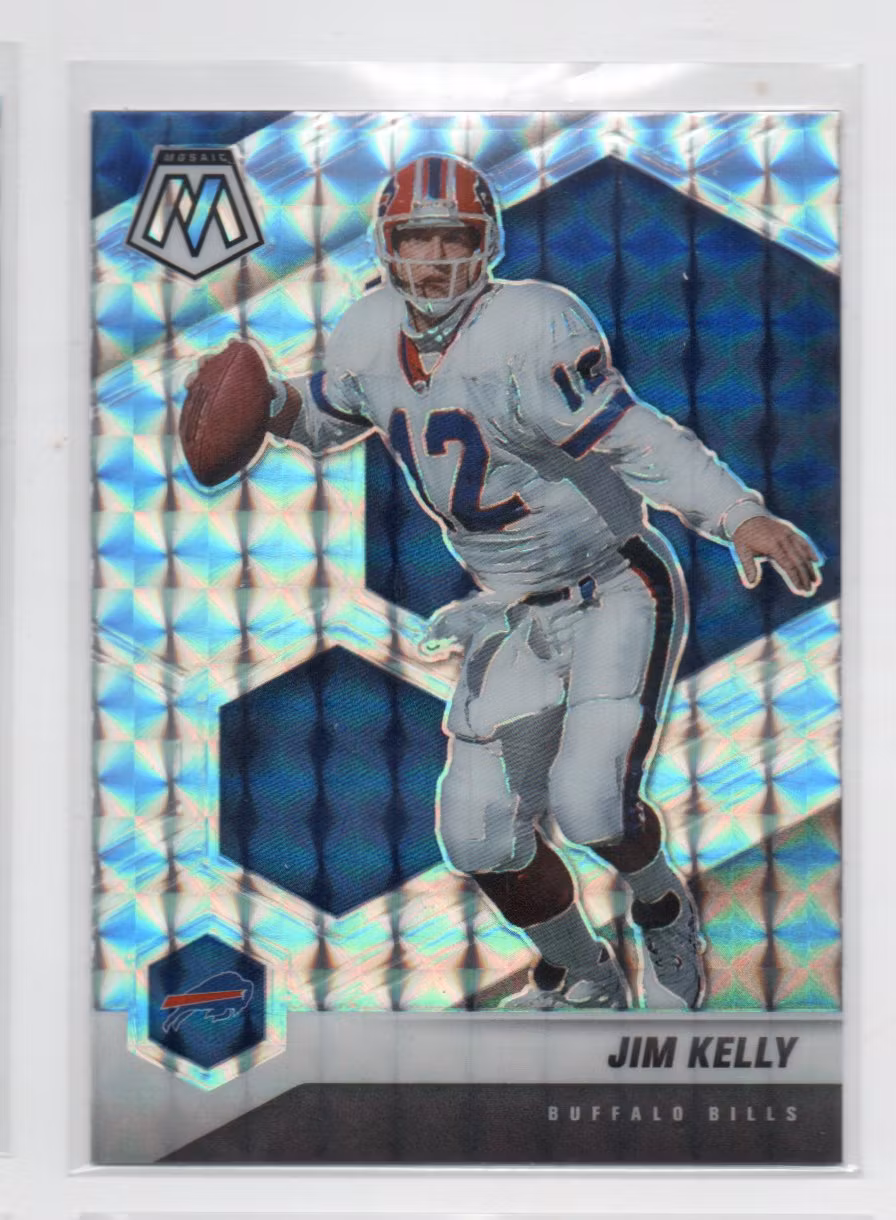 2021 Panini Mosaic Mosaic #27 Jim Kelly (20-C5-NFLBILLS)