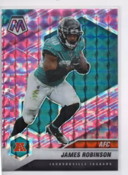 2021 Panini Mosaic Mosaic Camo Pink #232 James Robinson AFC (20-C5-NFLJAGUARS)