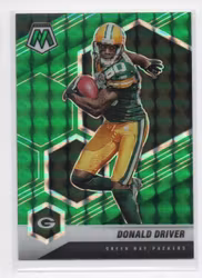 2021 Panini Mosaic Mosaic Green #80 Donald Driver (15-B12-NFLPACKERS)
