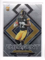 2021 Panini Prizm Emergent #13 Najee Harris (15-B7-NFLSTEELERS)