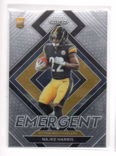 2021 Panini Prizm Emergent #13 Najee Harris (15-B7-NFLSTEELERS)