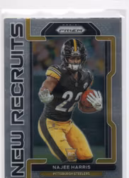2021 Panini Prizm New Recruits #8 Najee Harris (20-C5-NFLSTEELERS)