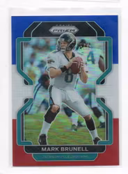 2021 Panini Prizm Prizms Red White and Blue #19 Mark Brunell (25-C5-NFLJAGUARS)