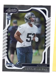 2022 Absolute #147 Boye Mafe RC (10-B7-NFLSEAHAWKS)