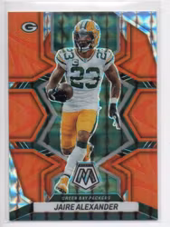 2022 Panini Mosaic Mosaic Reactive Orange #72 Jaire Alexander (15-B7-NFLPACKERS)