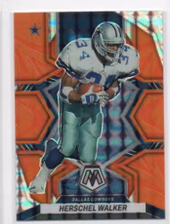 2022 Panini Mosaic Mosaic Reactive Orange #236 Herschel Walker (20-B7-NFLCOWBOYS)