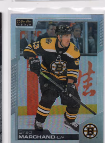 2020-21 O-Pee-Chee Platinum Rainbow #110 Brad Marchand (12-C4-BRUINS)