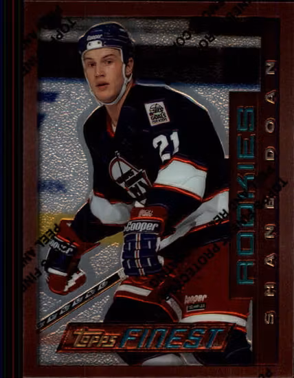 1995-96 Finest #22 Shane Doan B RC (10-C3-NHLJETS)