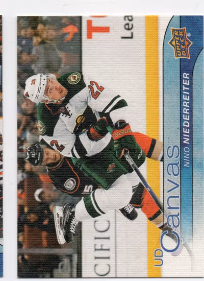 2016-17 Upper Deck Canvas #C47 Nino Niederreiter (10-C10-NHLWILD)