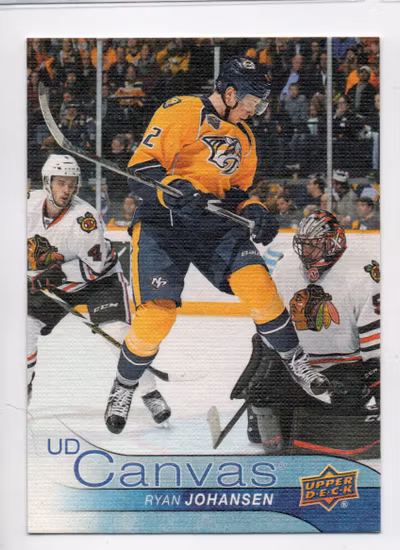 2016-17 Upper Deck Canvas #C50 Ryan Johansen (10-C10-PREDATORS)