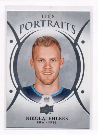 2018-19 Upper Deck UD Portraits #P27 Nikolaj Ehlers (10-C3-NHLJETS)