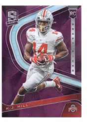 2020 Panini Spectra Draft Picks Purple #16 K.J. Hill (15-C9-NFLCHARGERS)