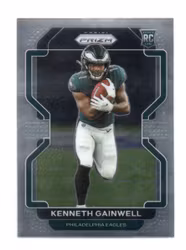 2021 Panini Prizm #369 Kenneth Gainwell RC (10-C10-NFLEAGLES)