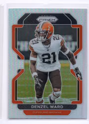 2021 Panini Prizm Prizms Silver #267 Denzel Ward (15-C4-NFLBROWNS)