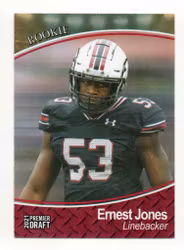 2021 SAGE HIT Red #107 Ernest Jones (10-C7-NFLRAMS)
