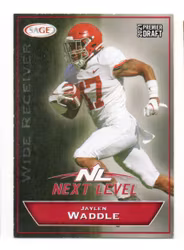 2021 SAGE HIT Red #153 Jaylen Waddle NL (10-C7-NFLDOLPHINS)