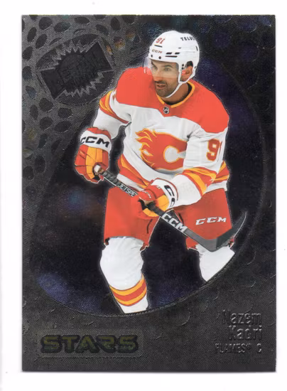 2022-23 Metal Universe #108 Nazem Kadri (10-C9-FLAMES)