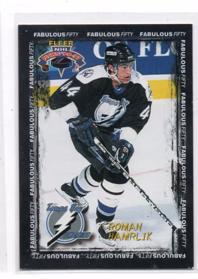 1996-97 Fleer Picks Fabulous 50 #16 Roman Hamrlik (5-C14-LIGHTNING)