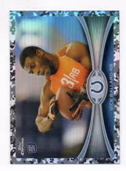 2012 Topps Chrome Camo Refractors #169 Vick Ballard (20-C12-NFLCOLTS)