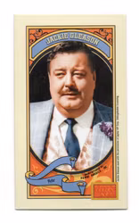 2014 Panini Golden Age Mini Mono Brand Blue Back #106 Jackie Gleason (15-C13-OTHERS)