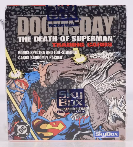 1992 SkyBox Doomsday The Death of Superman (Hel Box)