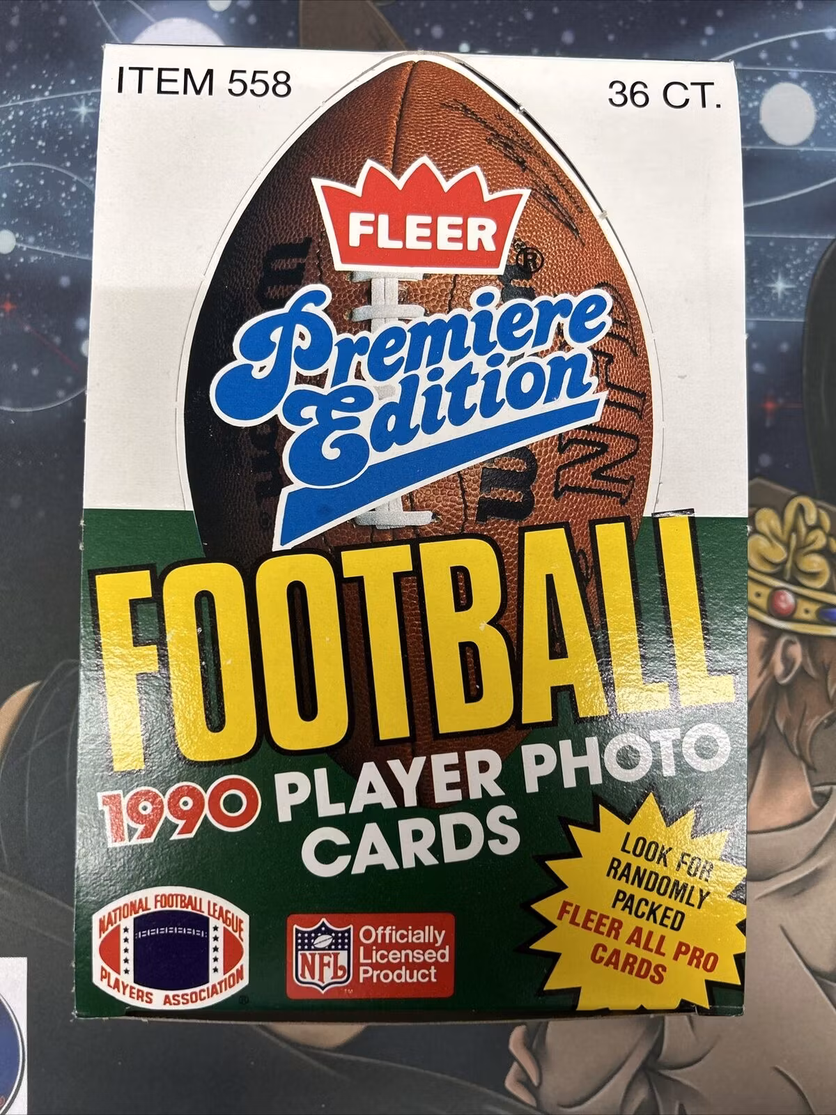 1990 Fleer Football (Hobby Box)