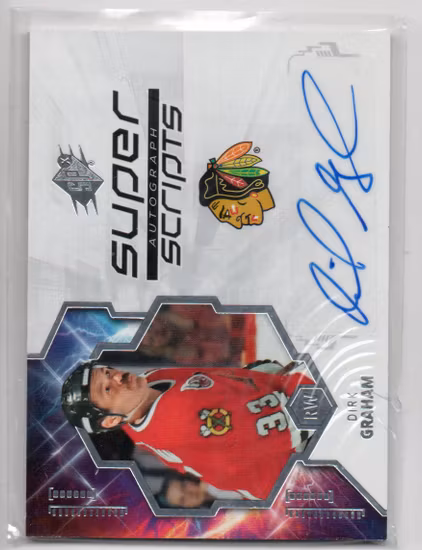 2019-20 SPx Superscripts #SSDG Dirk Graham D (80-C7-BLACKHAWKS)