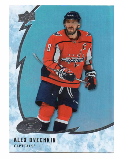 2019-20 Upper Deck Ice #8 Alex Ovechkin (30-C8-CAPITALS)
