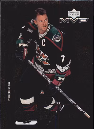 1999-00 Upper Deck MVP SC Edition Stanley Cup Talent #SC16 Keith Tkachuk (10-D3-COYOTES)