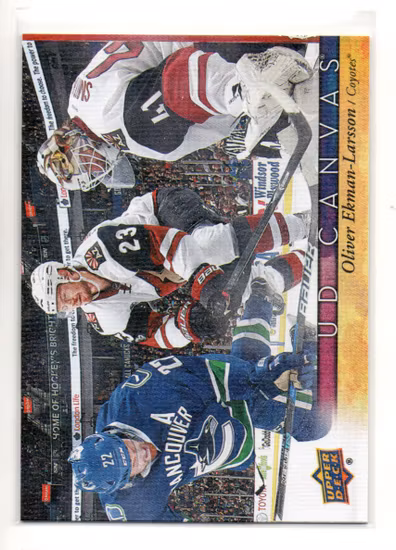 2017-18 Upper Deck Canvas #C6 Oliver Ekman-Larsson (10-D4-COYOTES)
