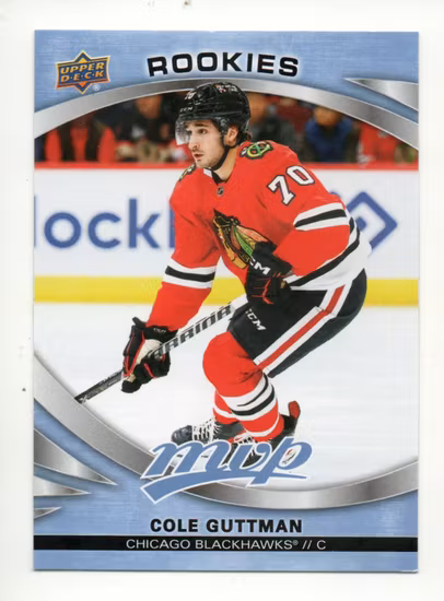2023-24 Upper Deck MVP #236 Cole Guttman SP RC (15-C8-BLACKHAWKS)