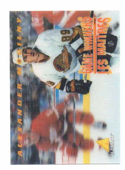 1995-96 McDonald's Pinnacle #MCD21 Alexander Mogilny (10-Q11-CANUCKS)