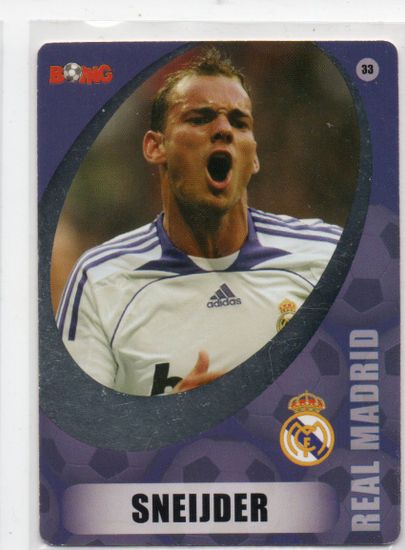2008 Swedish Boing Magazine #33 Wesley Sneijder (15-Q12-REALMADRID)