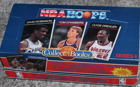 1990-91 Hoops Basketball Collect-A-Books (Hel Box)