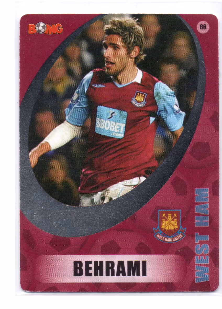 2008 Swedish Boing Magazine #86 Valon Behrami (10-Q12-WESTHAM)