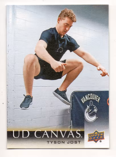 2018-19 Upper Deck Canvas #C22 Tyson Jost (10-Q13-AVALANCHE)