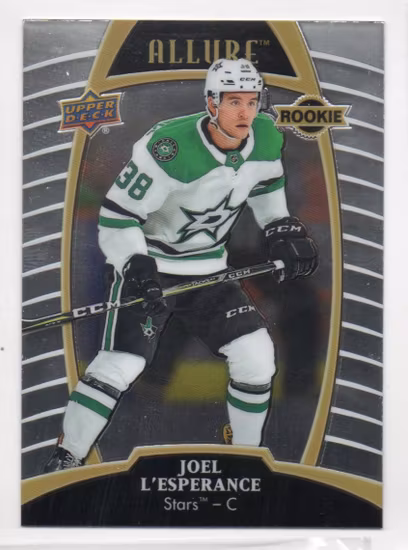 2019-20 Upper Deck Allure #76 Joel L'Esperance RC (10-C6-NHLSTARS)