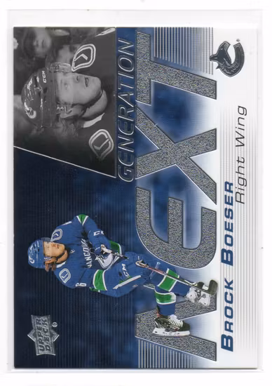 2019-20 Upper Deck Generation Next #GN18 Brock Boeser (15-Q14-CANUCKS)